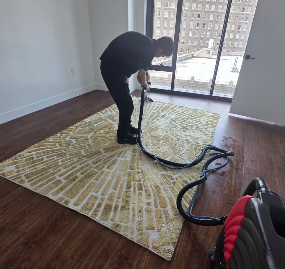 Carpet restoration and floor care during an apartment turnover